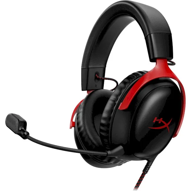 Гарнітура HyperX Cloud III Black/Red (727A9AA)