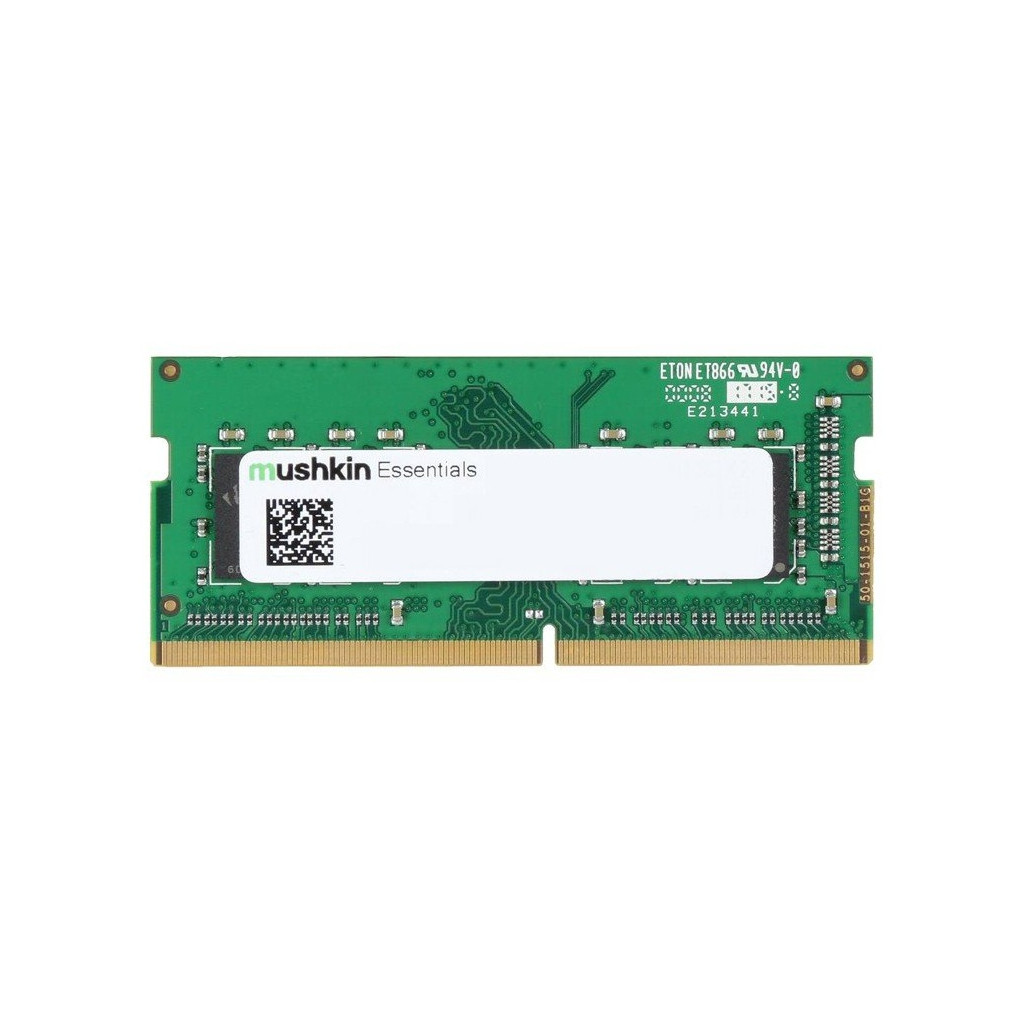 Оперативна пам'ять DDR4 4GB 2400 MHz Essentials Mushkin (MES4S240HF4G)