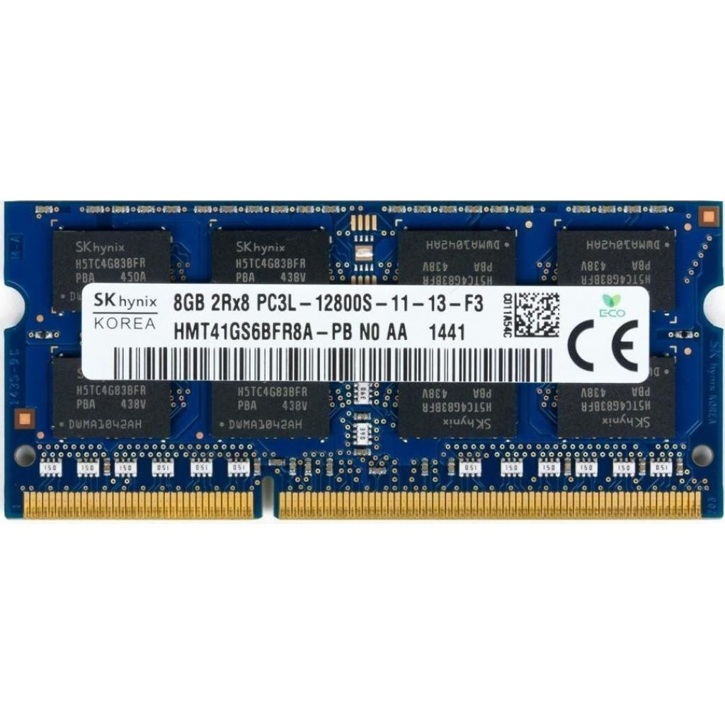 Оперативна пам'ять DDR3L 8GB 1600 MHz Hynix (HMT41GS6BFR8A-PB)