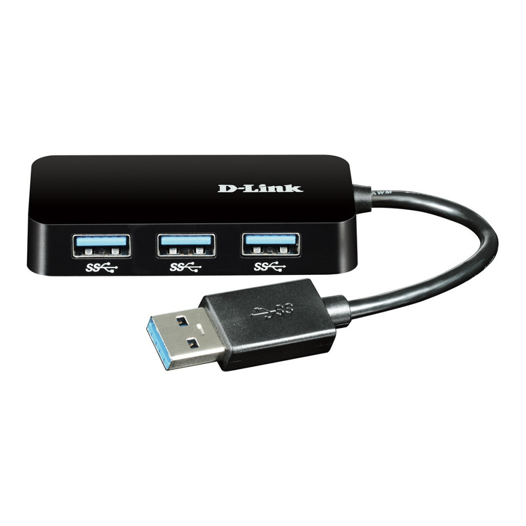 USB Хаб D-Link DUB-1341 4xUSB3.0, USB3.0 (DUB-1341)