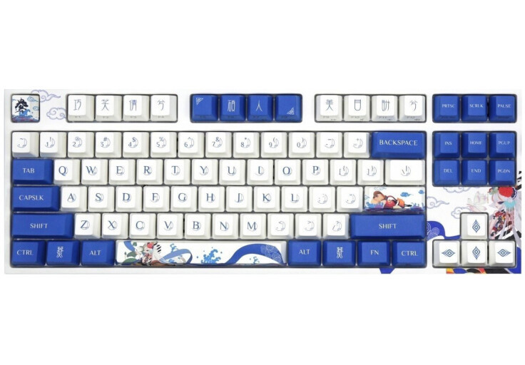 Клавіатура Varmilo VEA87 Lovebirds-I Cherry Mx Silent Red Multicolor (A23A002A6A0A01A003)