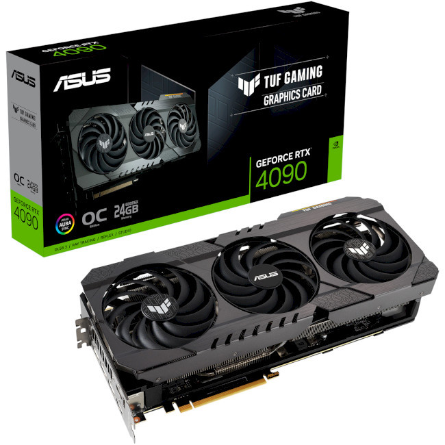 Відеокарта ASUS TUF Gaming GeForce RTX 4090 24GB GDDR6X OG OC Edition (90YV0IY3-M0NA00)