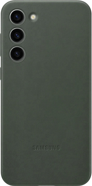 Чехол-накладка Samsung Leather Case Green (EF-VS916LGEGRU)