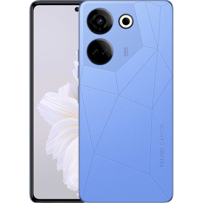 Смартфон Tecno Camon 20 Pro (CK7n) 8/256GB NFC Serenity Blue