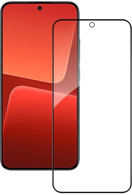 Защитное стекло ACCLAB Full Glue for Xiaomi 13 Black