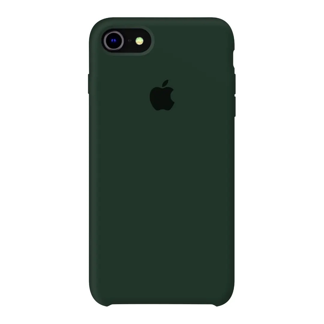 Чохол-накладка Apple Sillicon Case Copy for iPhone 7\8 Dark green
