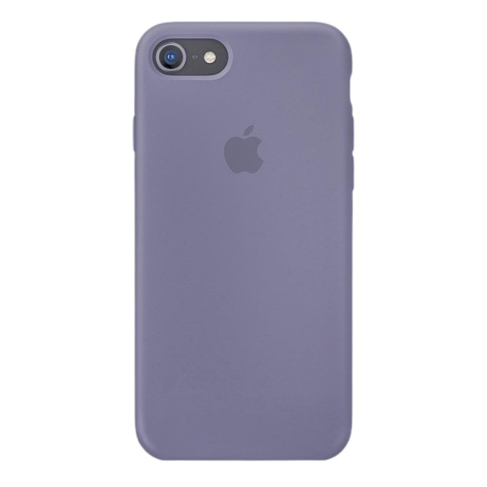 Чехол-накладка Apple Sillicon Case Copy for iPhone 7\8\SE 2020 Levender Grey