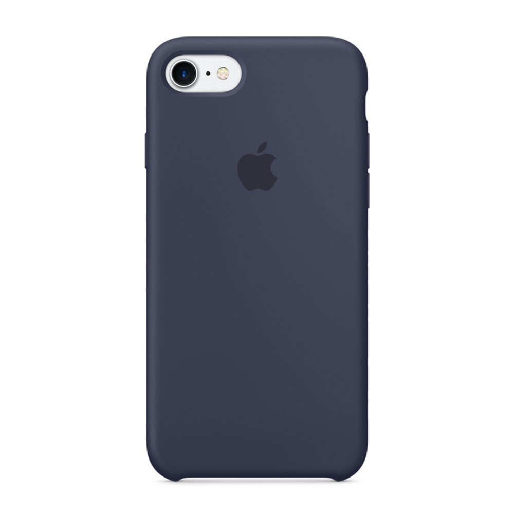 Чохол-накладка Apple Sillicon Case Copy for iPhone 7\8\SE 2020 Midnight blue