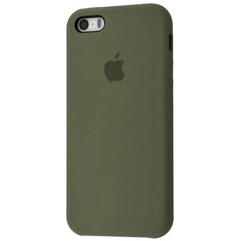 Чехол-накладка Apple Sillicon Case Copy for iPhone 7\8\SE 2020 Pinery green