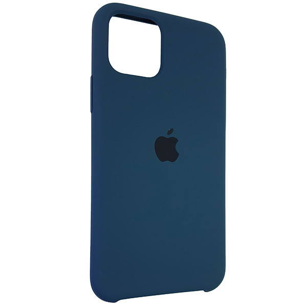 Чехол-накладка Apple Sillicon Case Copy for iPhone 11 Pro Max Cosmos blue
