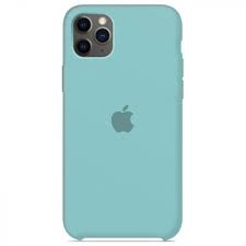 Чехол-накладка Apple Sillicon Case Copy for iPhone 11 Pro Max Ocean Blue