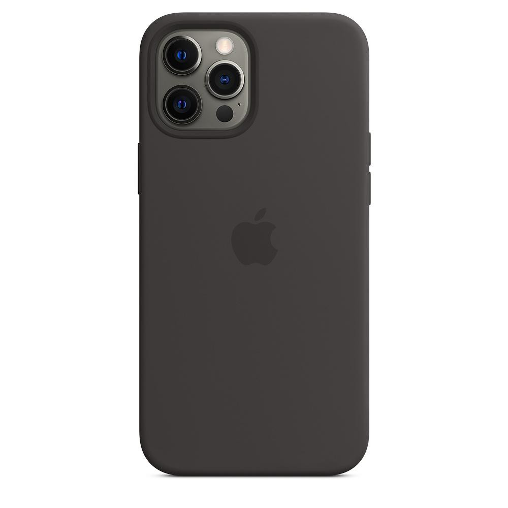 Чехол-накладка Case Color+MagSafe for Apple iPhone12 Pro Max Black