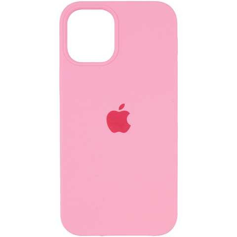 Чехол-накладка Apple Sillicon Case Copy for iPhone 12 6,1" Light Pink
