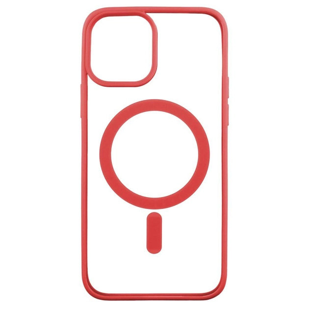 Панель Case Color+MagSafe for Apple iPhone 12\12 Pro Red