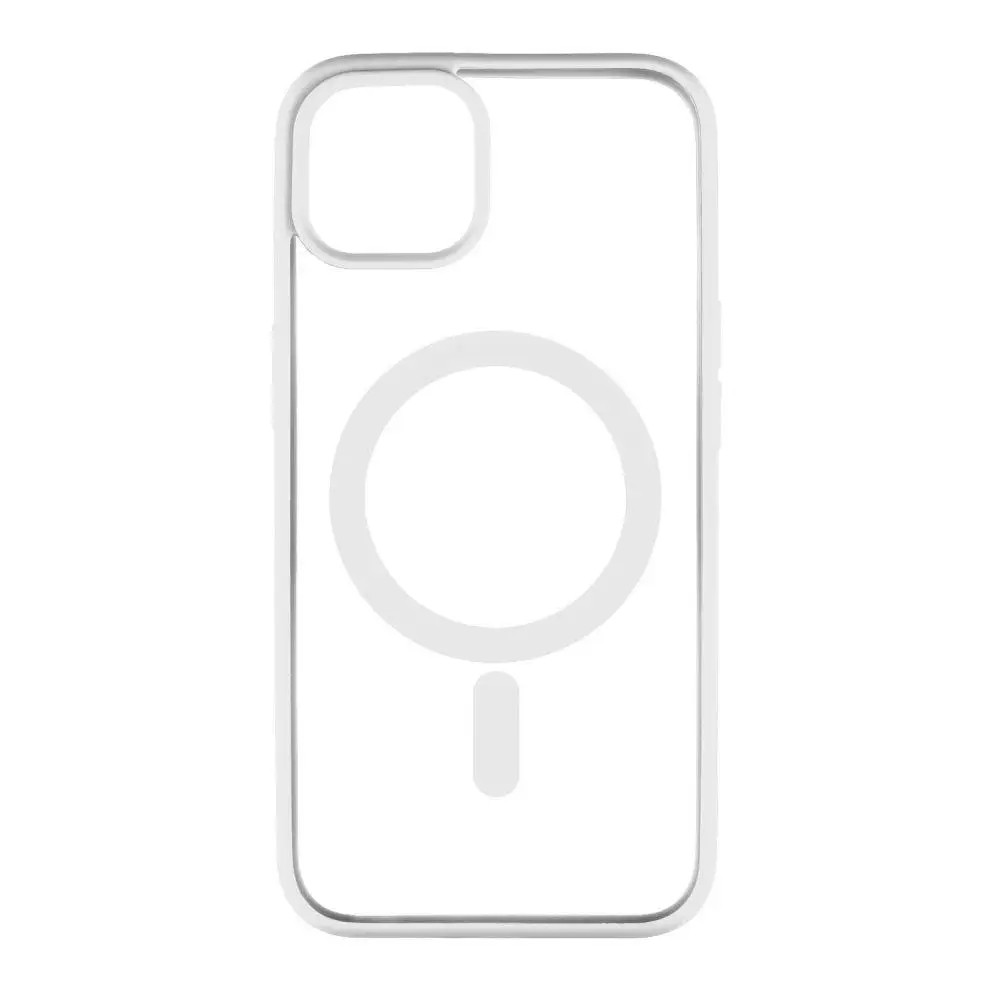 Чохол-накладка Case Color+MagSafe for Apple iPhone 13 White