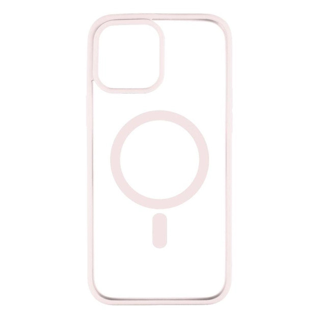Чехол-накладка Case Color+MagSafe for Apple iPhone 13 Pink sand