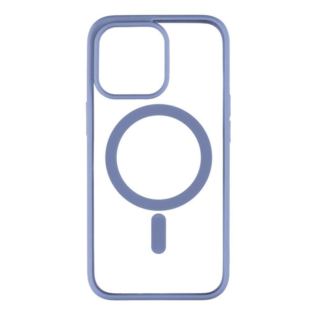 Чехол-накладка Case Color+MagSafe for Apple iPhone 13 Light blue