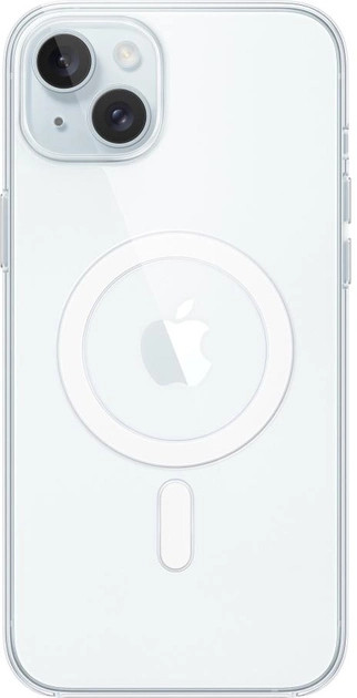Чохол-накладка Clear case for Apple iPhone 15 Plus MagSafe