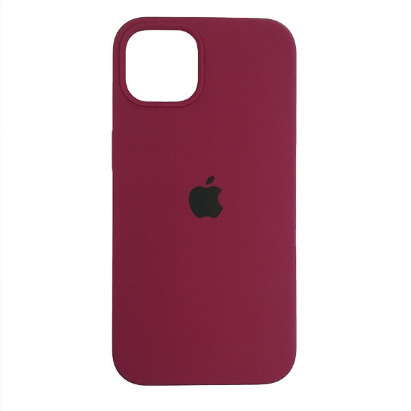 Чехол-накладка Apple Sillicon Case Copy for iPhone 15 Pro Bordo