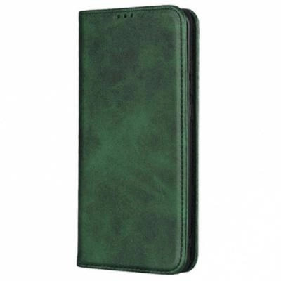 Чехол-книжка Leather Fold for Samsung A13 4G (A135) Dark-green