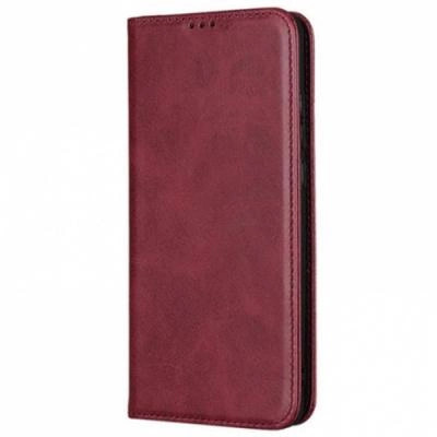 Чохол-книжка Leather Fold Samsung A24 4G (A245) Wine Red