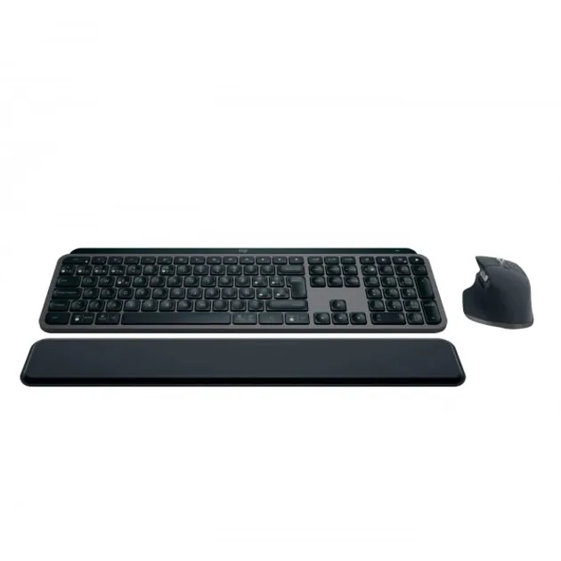 Комплект (клавиатура и мышь) Logitech MX Keys S Combo Graphite US