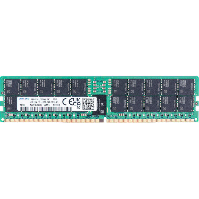 Оперативна пам'ять Samsung 64GB DDR5 4800MHz (M321R8GA0BB0-CQK)