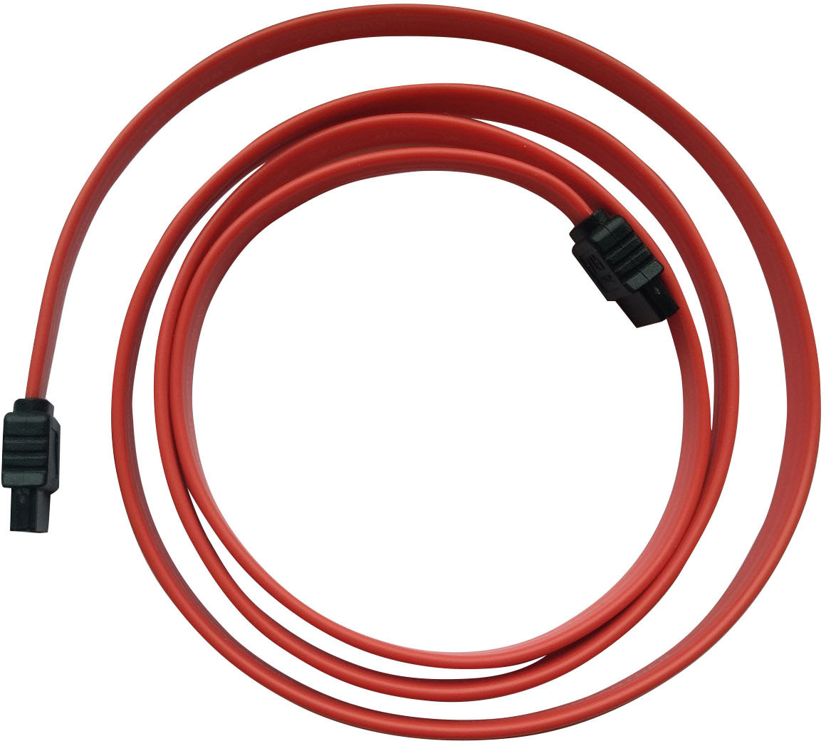 Внутренний кабель и шлейф Noname SATA 7pin, F/F, 100 см, Red