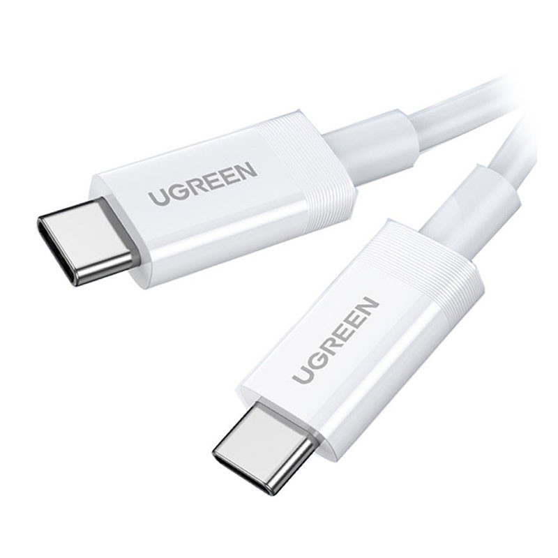 Кабель USB UGREEN USB4.0 Type-C M-M 08 м (20V/5A) (100W) 40Gbps 8K@60Hz US506 Ugreen White