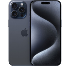 Смартфон Apple iPhone 15 Pro 256GB Blue Titanium (MTV63)