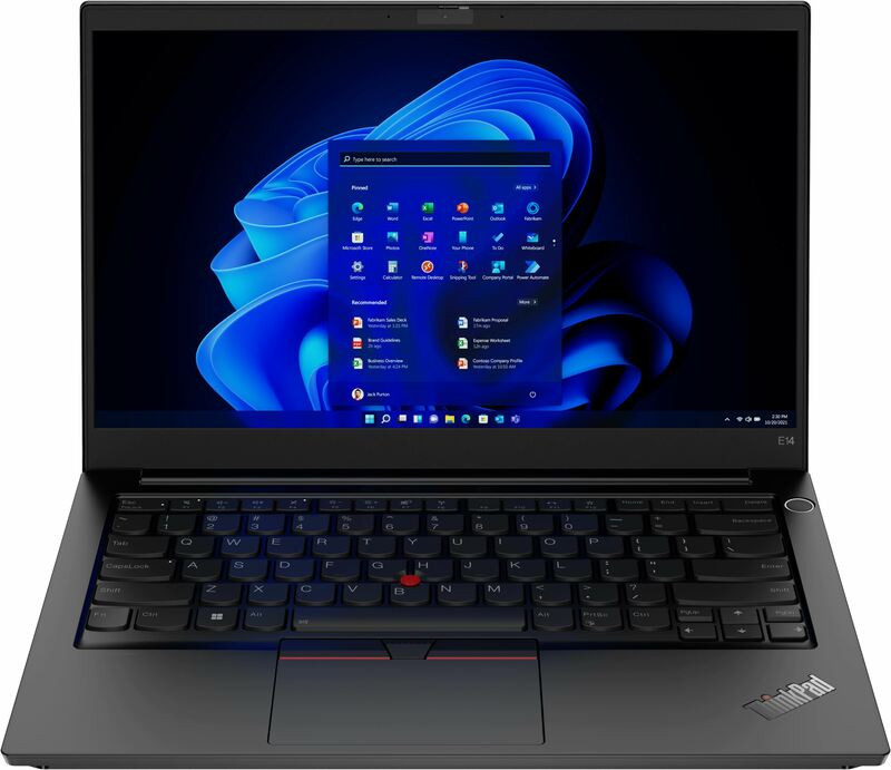 Ноутбук Lenovo ThinkPad E14 Gen 4 (21E3006BRA) Black