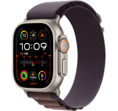 Смарт-годинник Apple Watch Ultra 2 GPS + Cellular, 49mm Titanium Case with Blue Alpine Loop - Medium