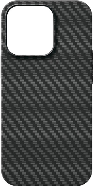 Панель ArmorStandart LikeCarbon MagCase for Apple iPhone 15 Pro Black (ARM69290)