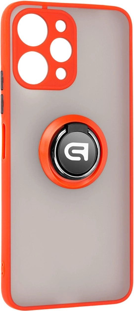 Панель Armorstandart Frosted Matte Ring Xiaomi Redmi 12 4G Red (ARM68905)