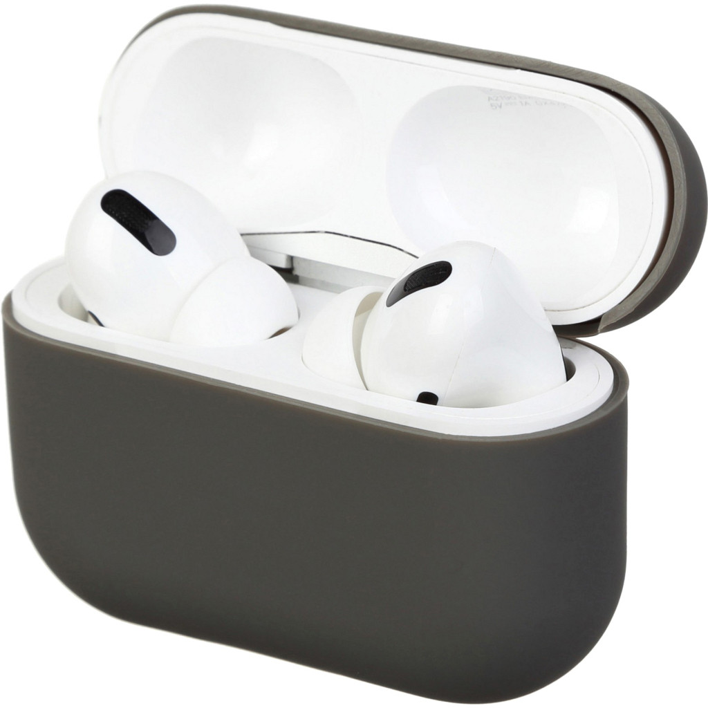 Аксесуар для навушників Armorstandart Ultrathin Silicone Case для Apple AirPods Pro Dark Grey (ARM55961)