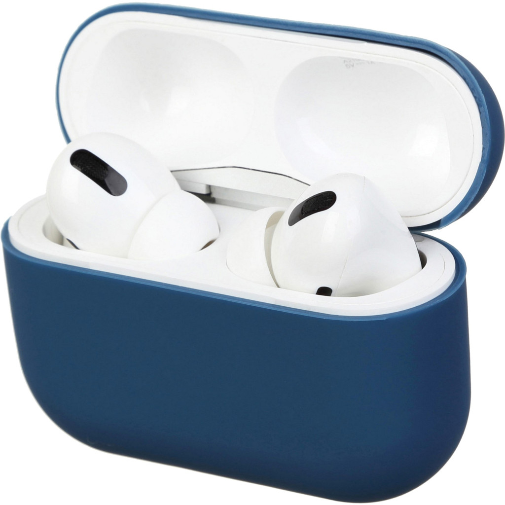 Аксесуар для навушників Armorstandart Ultrathin Silicone Case для Apple AirPods Pro Dark Blue (ARM55953)
