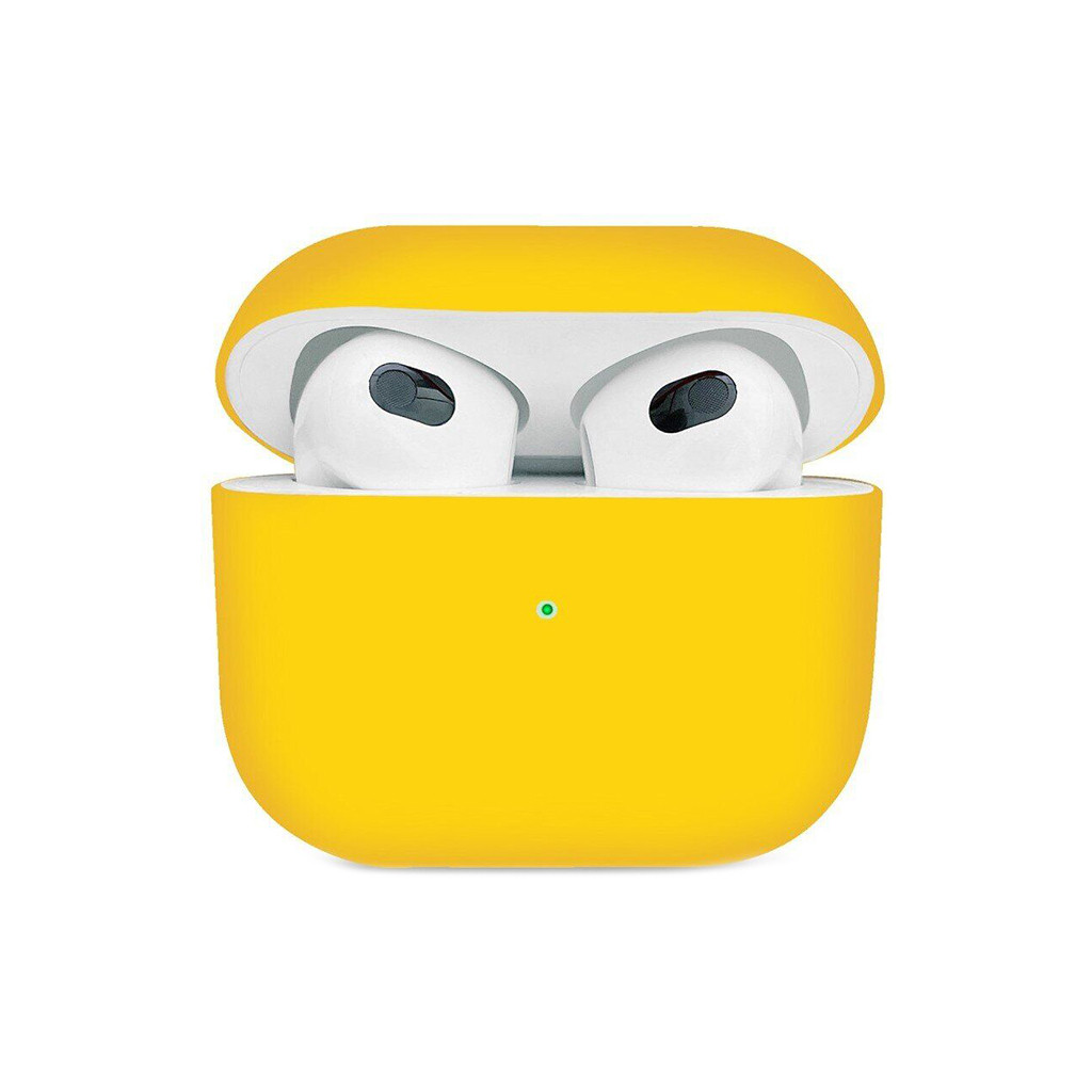 Аксессуар для наушников ArmorStandart Ultrathin Silicone Case for Apple AirPods 3 Yellow (ARM60299)