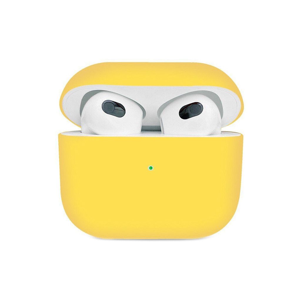 Аксессуар для наушников ArmorStandart Ultrathin Silicone Case for Apple AirPods 3 Mellow Yellow (ARM60300)