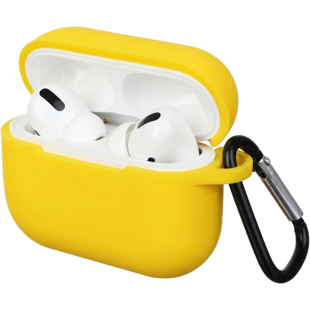 Аксессуар для наушников ArmorStandart Silicone Case for Apple Airpods Pro Yellow (ARM56079)