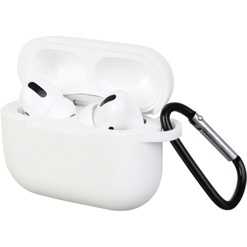 Аксессуар для наушников ArmorStandart Silicone Case for Apple Airpods Pro White (ARM56087)