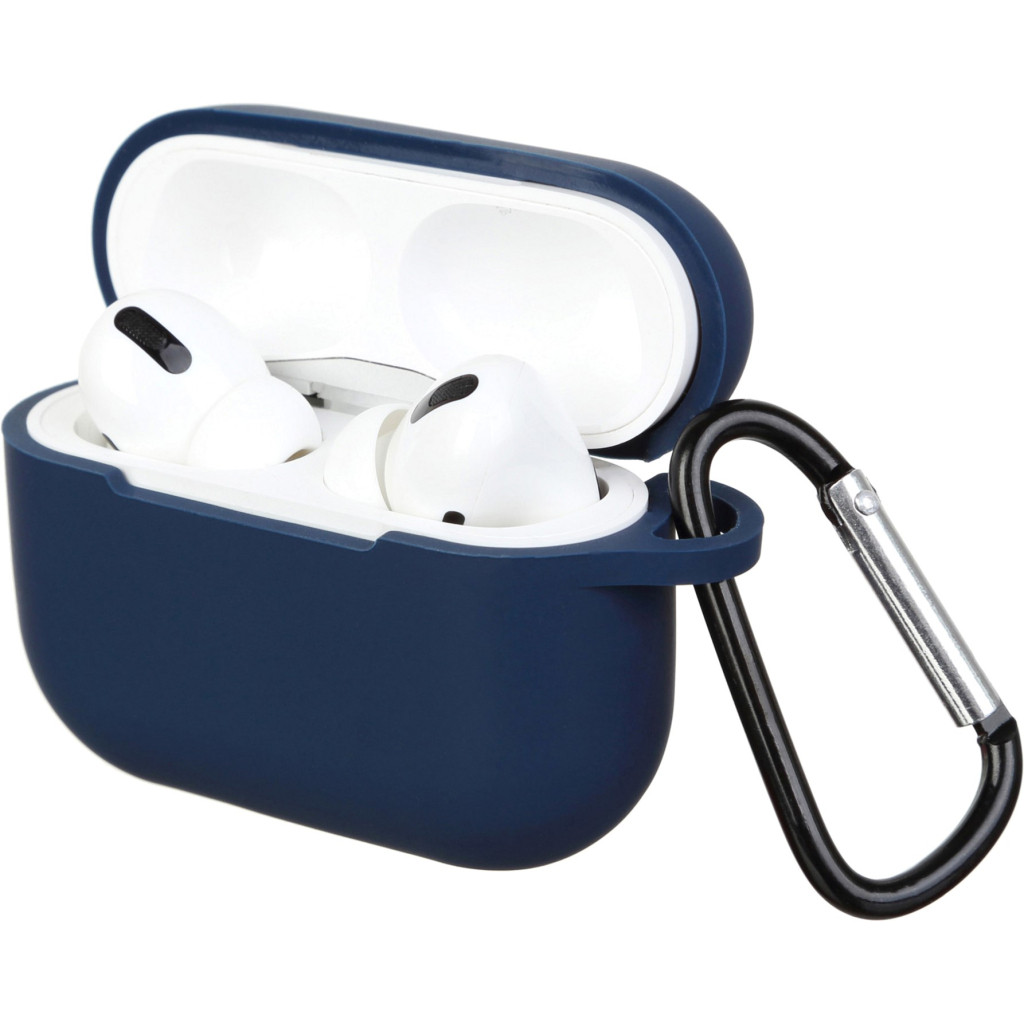Аксесуар для навушників Armorstandart Silicone Case для Apple Airpods Pro Midnight Blue (ARM56080)