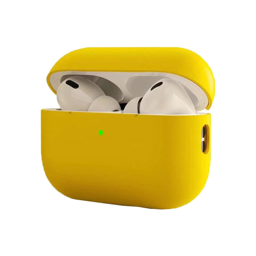 Аксесуар для навушників Armorstandart Silicone Case для Apple Airpods Pro 2 Yellow (ARM64537)