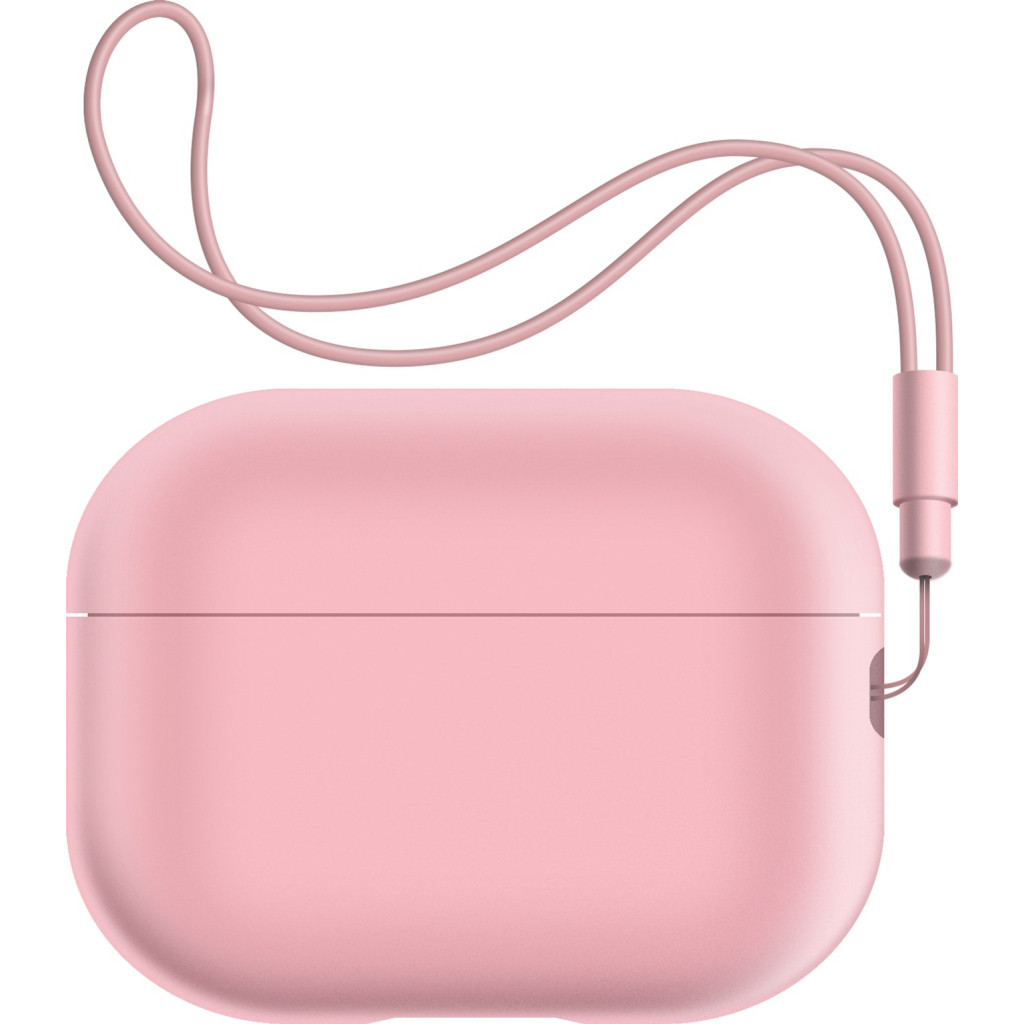 Аксесуар для навушників Armorstandart Silicone Case with straps для Apple Airpods Pro 2 Pink (ARM68616)