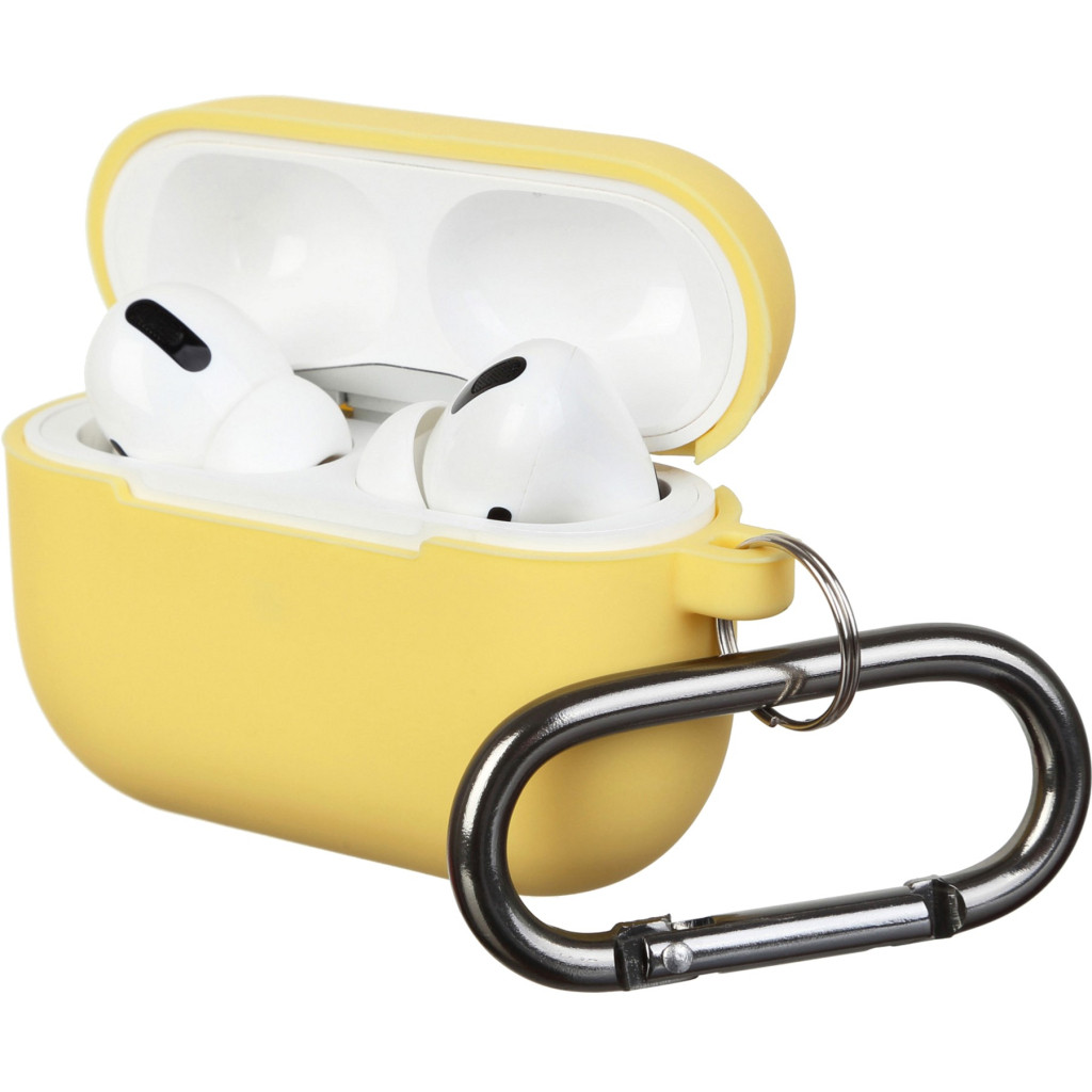 Аксесуар для навушників Armorstandart Hang Case для Apple Airpods Pro Yellow (ARM56072)