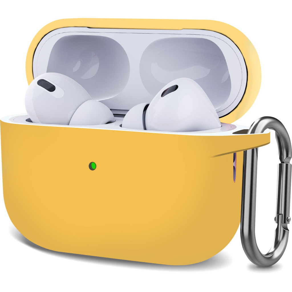 Аксесуар для навушників Armorstandart Hang Case для Apple AirPods Pro 2 Yellow (ARM68593)