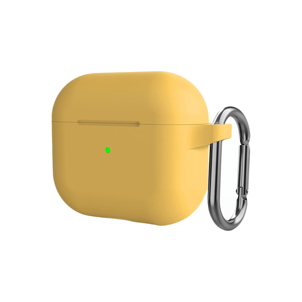 Аксесуар для навушників Armorstandart Hang Case для Apple AirPods 3 Yellow (ARM60325)