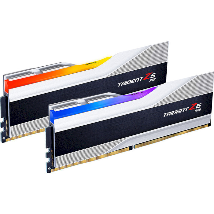 Оперативна пам'ять G.Skill Trident Z5 RGB Silver DDR5-6400 96GB (2x48GB) CL32-39-39-102 1.35V Intel XMP