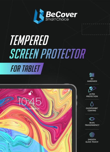 Защитное стекло BeCover for Samsung Galaxy Tab Active 4 Pro 5G 10.1" (708392)