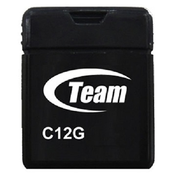 Флеш память USB Team 8GB C12G Black USB 2.0