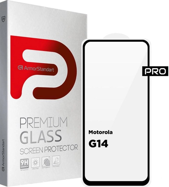 Защитное стекло ArmorStandart Pro for Motorola G14 Black (ARM70465)